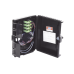 Cierre de Empalme para 24 Fusiones de Fibra Óptica, Interior/Exterior, con 16 Acopladores SC/APC y Splitter 1x16 SC/APC Incluido, IP65