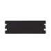 Placa Ciega Color Negro para Distribuidor de Fibra Óptica LP-ODF-8024