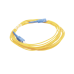 Jumper de Fibra Óptica Monomodo SC/UPC - SC/UPC Simplex, Color Amarillo, 5 Metros (16.40 Pies)