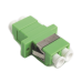 Módulo Acoplador de Fibra Óptica Duplex LC/APC a LC/APC Compatible con Fibra Monomodo
