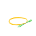 Jumper de Fibra Óptica Monomodo SC/APC-SC/APC Simplex de 2 Metros (6.56 Pies), 2mm