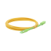 Jumper de Fibra Óptica Monomodo SC/APC-SC/APC Simplex de 3 Metros (9.84 Pies), 3mm