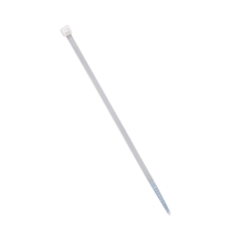 Cincho de plástico, Color Natural, 4.8 x 370 mm, Ideal para sujeción de cables (Bolsa con 100 piezas)
