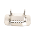 Hebilla de Acero Inoxidable T, 3/4