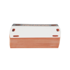 Etiqueta Autolaminada para Identificación de Fibra Óptica Paquete de 25 Piezas, Para Uso Interior/Exterior, Dimensiones de 90 x 50 mm (3.54 x 1.97 Pulgadas), Color Negro con Naranja Etiqueta Autolaminada para Identificación de Fibra Óptica Paquete de 25 Piezas, Para Uso Interior/Exterior, Dimensiones de 90 x 50 mm (3.54 x 1.97 Pulgadas), Color Negro con Naranja