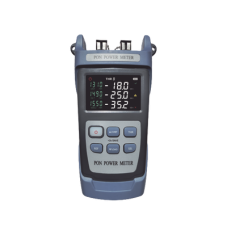 Medidor de Potencia Óptica (OPM) para Fibra Óptica en Redes FTTx / Soporta 3 Longitudes de Onda: 1310nm, 1490nm y 1550nm / Rango de Medición de -40 a 25dBm Medidor de Potencia Óptica (OPM) para Fibra Óptica en Redes FTTx / Soporta 3 Longitudes de Onda: 1310nm, 1490nm y 1550nm / Rango de Medición de -40 a 25dBm