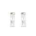 Transceptores Ópticos Industriales Bidireccionales SFP+ (Mini-Gbic) / Monomodo 1270 & 1330 nm / 10 Gbps / 10GBASE / Conector LC/UPC Simplex / DDM / Hasta 10 km / 2 Piezas
