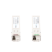 Transceptores Ópticos Industriales Bidireccionales SFP+ (Mini-Gbic) / Monomodo 1270 & 1330 nm / 10 Gbps / 10GBASE / Conector LC/UPC Simplex / DDM / Hasta 3 km / 2 Piezas