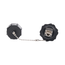 Acoplador Industrial RJ45-RJ45 Categoría 6 Blindado IP67 (Waterproof)