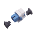 Acoplador Keystone de Fibra Óptica Monomodo SC/PC Simplex a SC/PC Simplex