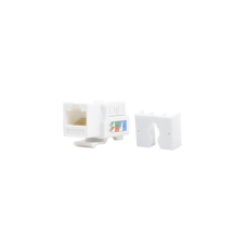 Módulo Jack Keystone Cat5e con Terminación 110 (Punchdown) para Faceplate - Color Blanco Módulo Jack Keystone Cat5e con Terminación 110 (Punchdown) para Faceplate - Color Blanco