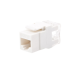 Módulo Jack Keystone Cat5e con Terminación en Ángulo 180 - Color Blanco