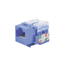 Módulo Jack 110 Cat6, Keystone para Faceplate - Color Azul Módulo Jack 110 Cat6, Keystone para Faceplate - Color Azul