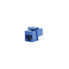 Módulo Jack Cat6 sin herramienta (toolless) keystone - Color Azul Módulo Jack Cat6 sin herramienta (toolless) keystone - Color Azul
