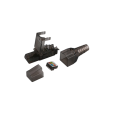 Plug RJ45 para Cable UTP Categoría 6A - Sin Herramienta, para Terminación en Campo Plug RJ45 para Cable UTP Categoría 6A - Sin Herramienta, para Terminación en Campo