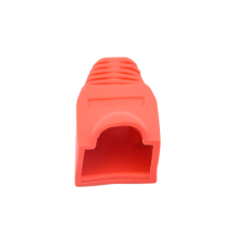 Bota Plástica para Protección de Plug RJ45, Color Rojo