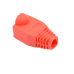 Bota Plástica para Protección de Plug RJ45, Color Rojo