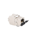 Módulo Jack STP Keystone Toolless (Sin Herramienta) CAT6A con Tapa