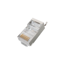 Conector RJ45 para Cable FTP/STP Categoría 5E - Blindado con Pin a Tierra
