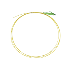 Pigtail de Fibra Óptica Monomodo LC/APC, Simplex de 1 Metro (3.28 Pies)