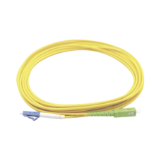 Jumper de Fibra Óptica Monomodo LC/UPC-SC/APC Simplex, Color Amarillo 3 Metros (9.84 Pies) Jumper de Fibra Óptica Monomodo LC/UPC-SC/APC Simplex, Color Amarillo 3 Metros (9.84 Pies)