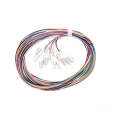 Kit de 12 Pigtails LC Multimodo OM3 50/125, conectores beige, 2 metros Kit de 12 Pigtails LC Multimodo OM3 50/125, conectores beige, 2 metros