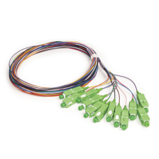 Kit de 12 Pigtails SC/APC Monomodo 2 Metros (6.56 Pies) Kit de 12 Pigtails SC/APC Monomodo 2 Metros (6.56 Pies)