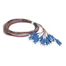 Kit de 12 Pigtails SC/UPC Monomodo 2 Metros (6.56 Pies) Kit de 12 Pigtails SC/UPC Monomodo 2 Metros (6.56 Pies)