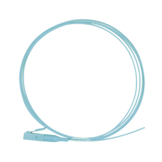 Pigtail de Fibra Óptica Simplex LC, PVC, OM3 50/125, Aqua, 1 Metro (3.28 Pies) Pigtail de Fibra Óptica Simplex LC, PVC, OM3 50/125, Aqua, 1 Metro (3.28 Pies)