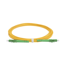 Jumper de Fibra Óptica Monomodo LC/APC-LC/APC Simplex de 3 Metros (9.84 Pies), 2mm Jumper de Fibra Óptica Monomodo LC/APC-LC/APC Simplex de 3 Metros (9.84 Pies), 2mm