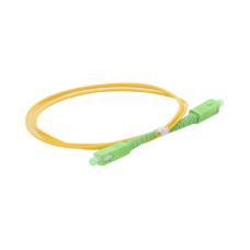 Jumper de Fibra Óptica Monomodo SC/APC-SC/APC Simplex de 1 Metro (3.28 Pies), 2mm Jumper de Fibra Óptica Monomodo SC/APC-SC/APC Simplex de 1 Metro (3.28 Pies), 2mm