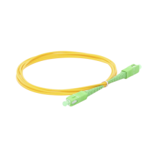 Jumper de Fibra Óptica Monomodo SC/APC-SC/APC Simplex de 2 Metros (6.56 Pies), 2mm Jumper de Fibra Óptica Monomodo SC/APC-SC/APC Simplex de 2 Metros (6.56 Pies), 2mm