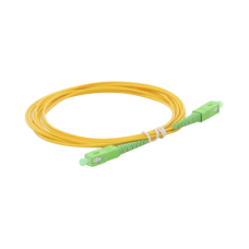 Jumper de Fibra Óptica Monomodo SC/APC-SC/APC Simplex de 3 Metros (9.84 Pies), 2mm