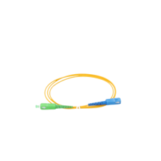 Jumper de Fibra Óptica Monomodo SC/APC-SC/UPC Simplex de 1 Metro (3.28 Pies), 2mm Jumper de Fibra Óptica Monomodo SC/APC-SC/UPC Simplex de 1 Metro (3.28 Pies), 2mm