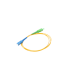 Jumper de Fibra Óptica Monomodo SC/APC-SC/UPC Simplex de 1 Metro (3.28 Pies), 2mm