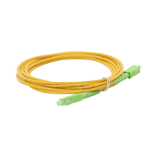 Jumper de Fibra Óptica Monomodo SC/APC-SC/APC Simplex de 2 Metros (6.56 Pies) 3mm Jumper de Fibra Óptica Monomodo SC/APC-SC/APC Simplex de 2 Metros (6.56 Pies) 3mm