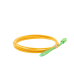 Jumper de Fibra Óptica Monomodo SC/APC-SC/APC Simplex de 3 Metros (9.84 Pies), 3mm