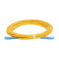Jumper de Fibra Óptica Monomodo SC/UPC - SC/UPC Simplex, Color Amarillo, 15 Metros (49.21 Pies) Jumper de Fibra Óptica Monomodo SC/UPC - SC/UPC Simplex, Color Amarillo, 15 Metros (49.21 Pies)
