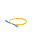 Jumper de Fibra Óptica Monomodo SC/UPC-SC/UPC Simplex de 1 Metro (3.28 Pies), 3mm