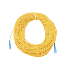 Jumper de Fibra Óptica Monomodo SC/UPC-SC/UPC Simplex de 60 Metros (196.85 Pies), 3mm Jumper de Fibra Óptica Monomodo SC/UPC-SC/UPC Simplex de 60 Metros (196.85 Pies), 3mm