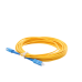Jumper de Fibra Óptica Monomodo SC/UPC-SC/UPC Simplex de 6 Metros (19.69 Pies), 3mm