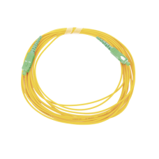 Jumper de Fibra Óptica Monomodo SC/APC - SC/APC Simplex, color amarillo, 5 metros Jumper de Fibra Óptica Monomodo SC/APC - SC/APC Simplex, color amarillo, 5 metros