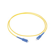 Jumper de Fibra Óptica Monomodo SC/UPC-SC/UPC Simplex de 1 metro, 3 mm Jumper de Fibra Óptica Monomodo SC/UPC-SC/UPC Simplex de 1 metro, 3 mm