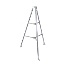 Montaje de tripie para exterior, altura total del tripie 1.52 m. Compatible con mástiles de hasta 3 m de largo 1  1/4 a 2