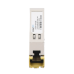 Transceptor Óptico SFP a RJ45 / Auto negociación 10/100/1000 Mbps / Conector RJ45 / 1000BASE-T / Distancia de hasta 100 m.
