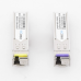 Transceptores Ópticos Bidireccionales SFP (Mini-Gbic) / Monomodo 1490 & 1550 nm / 1.25 Gbps / 1000BASE-BX / Conector LC/UPC Simplex / DDM / Hasta 60 km / 2 Piezas