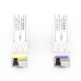 Transceptores Ópticos Bidireccionales SFP (Mini-Gbic) / Monomodo 1490 & 1550 nm / 1.25 Gbps / 1000BASE-BX / Conector LC/UPC Simplex / DDM / Hasta 80 km / 2 Piezas