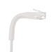 Mini Patch Cord Cat6 Ultra Slim 30 cm (11.81 Pulgadas) Blanco ? Ahorra Espacio sin Organizadores, con Bota Flexible