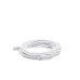 Mini Patch Cord Cat6 Ultra Slim 10 Metros (32.81 Pies) Blanco ? Ahorra Espacio sin Organizadores, con Bota Flexible
