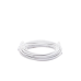 Mini Patch Cord Cat6 Ultra Slim 10 Metros (32.81 Pies) Blanco ? Ahorra Espacio sin Organizadores, con Bota Flexible